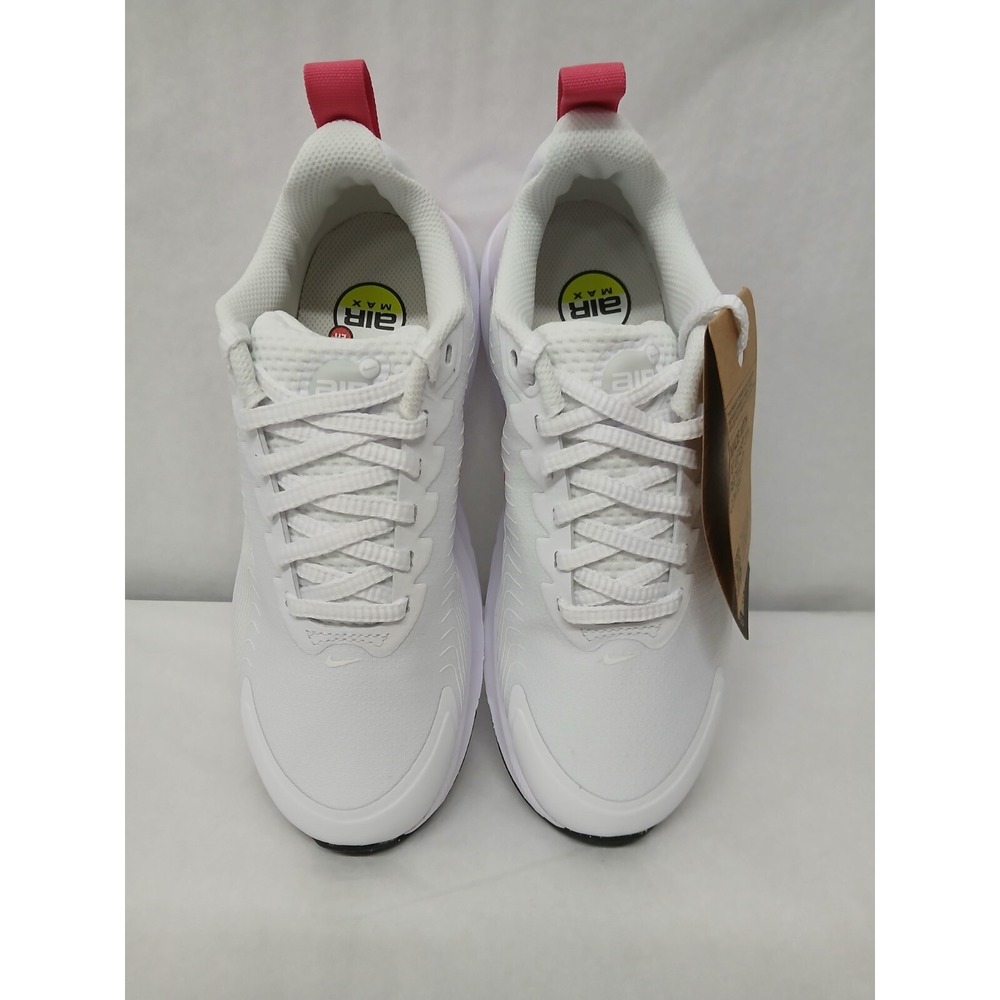 Nike Women's Air Max Nuaxis Running Shoes HF1233-100 White Aster‎ Pink Sz 6.5 - Picture 5 of 10